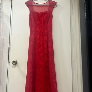Vintage Victorias Secret Red nightgown size Medium